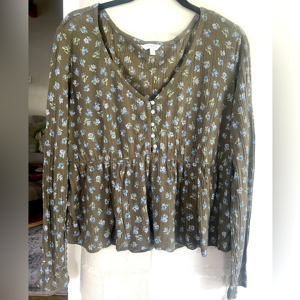 Lucky Brand Floral Top